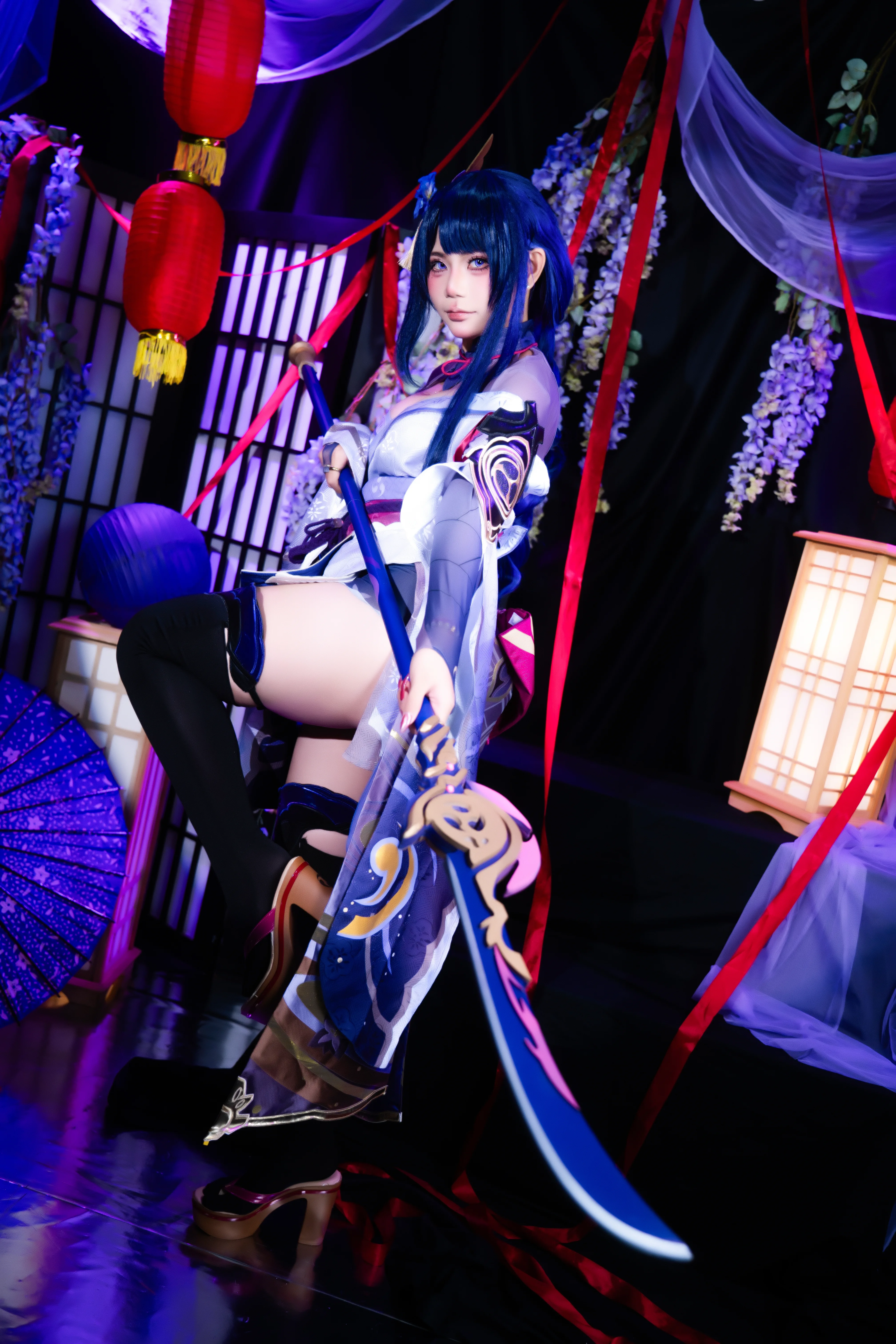 Miinmeow copslay Raiden Shogun – Genshin Impact