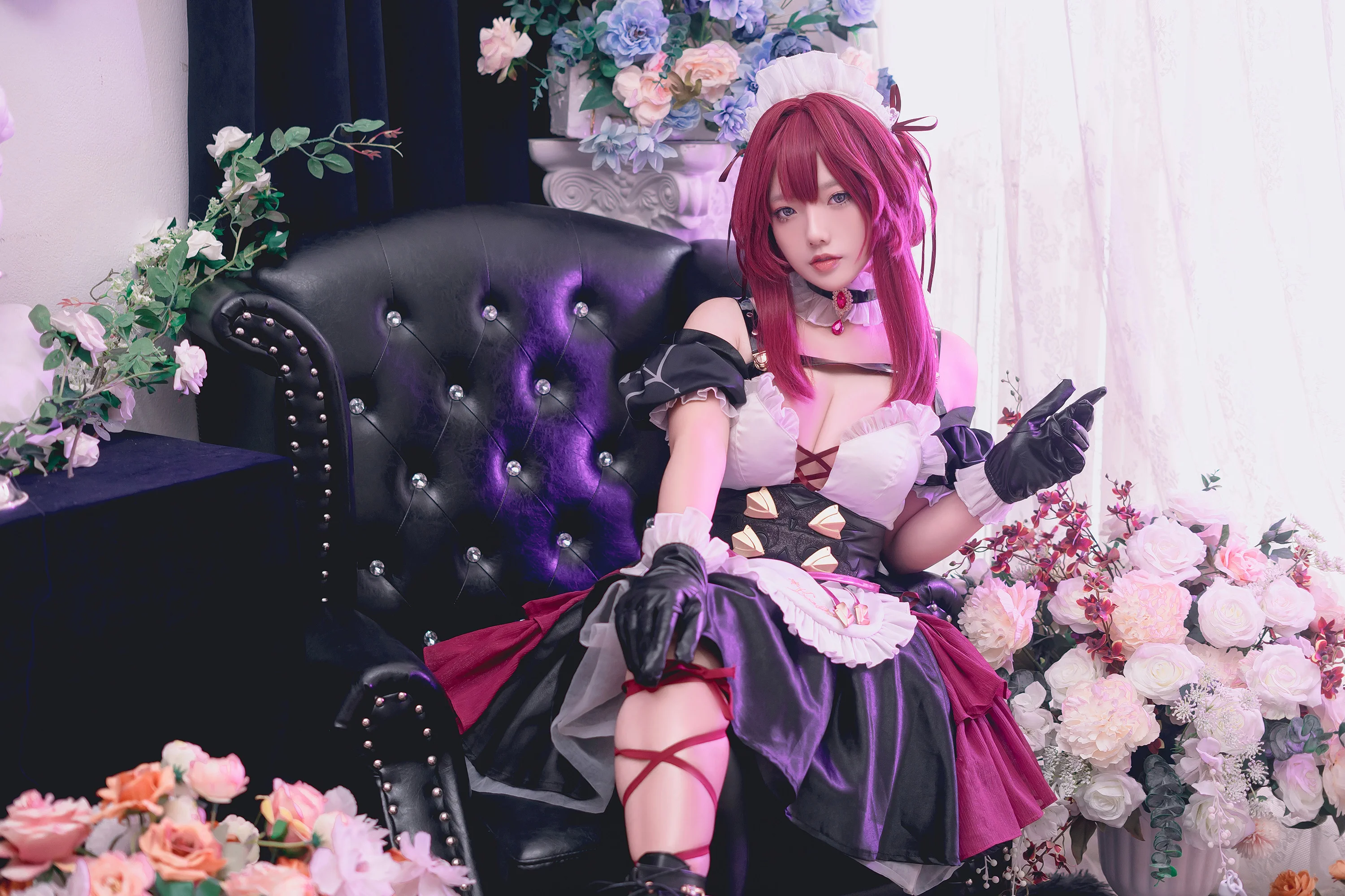 Messie Huang写真 cosplay Kafka – HonkaiStar Rail