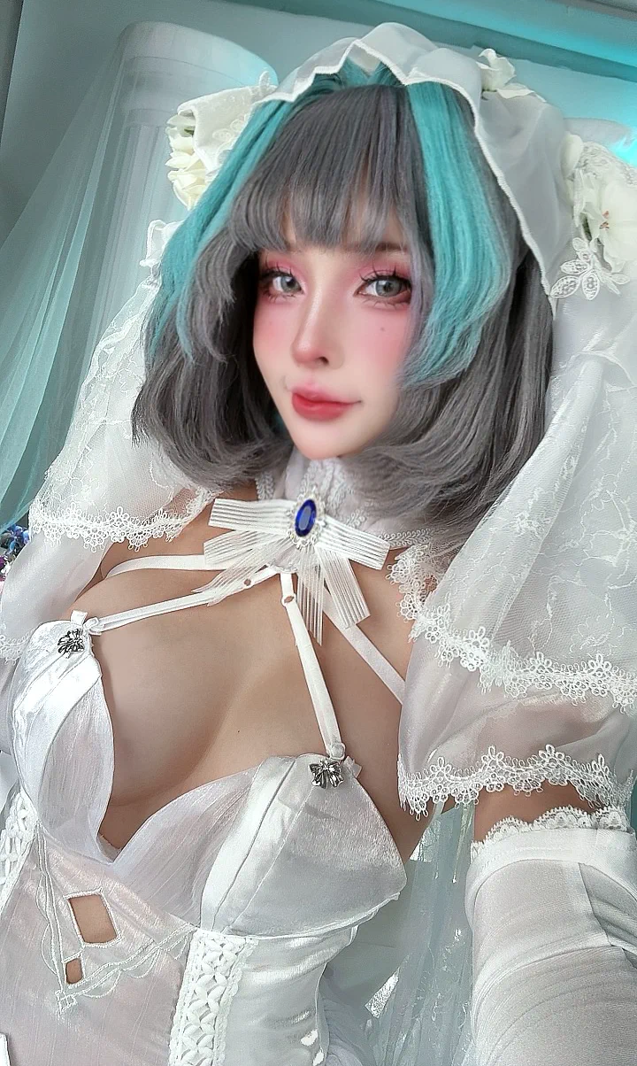 [VIP] Sayo Momo Cheshire Azur Lane Sexy Nude Cosplay